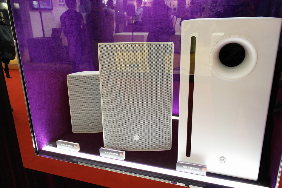 永乐国际F66专业音响新产品亮相PALM EXPO 2013展会 