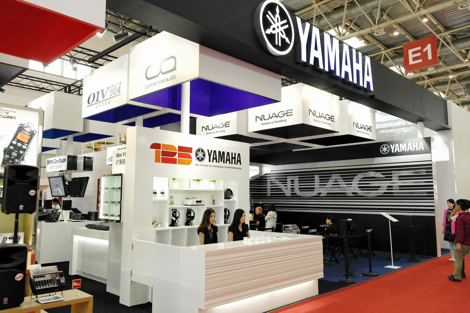 永乐国际F66专业音响新产品亮相PALM EXPO 2013展会 