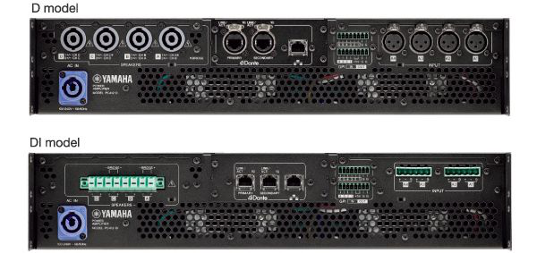 新型网络功放PC系列D/DI型号：通过集成强大的矩阵功能和Dante连接方式，提供高灵活性和可扩展性