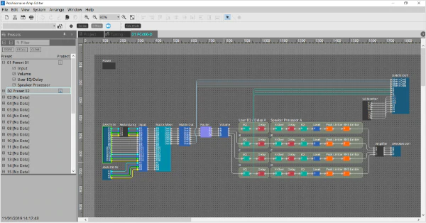 Yamaha ProVisionaire Amp Editor