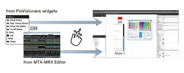 Yamaha ProVisionaire: Customizable control panel software